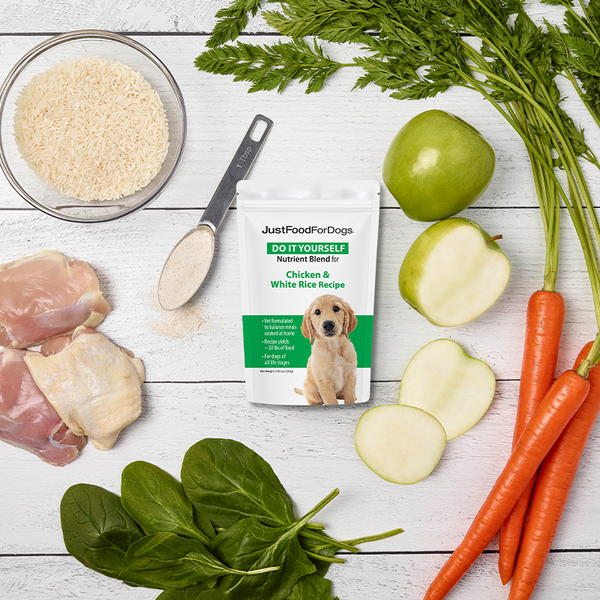 Just food for shop dogs chicken recipe